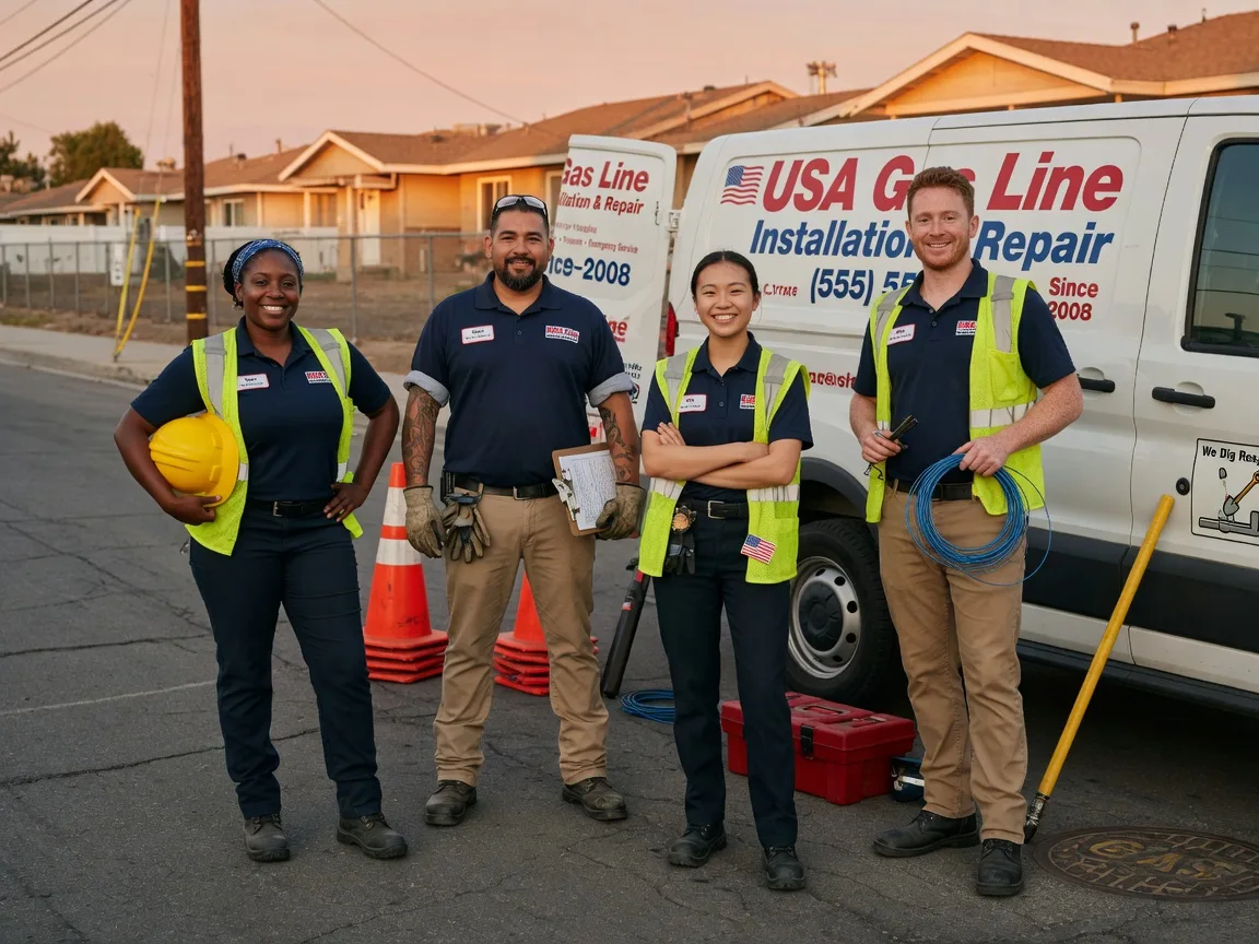 Gas Line Installation company in League City, TX